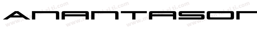 Anantason SemiExpanded Ultra字体转换